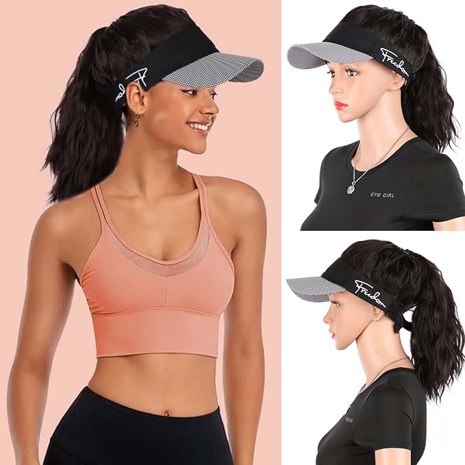 Hat Wig for Women Baseball Hat wig women's wig short curly hair wool curly wig ponytail braid wavy wig