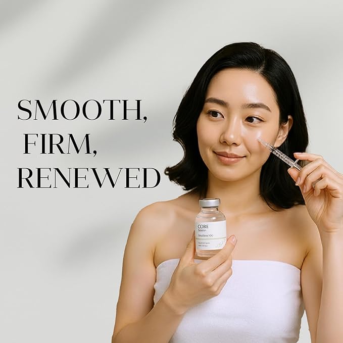 FEEL MATRIGEN Volufiline 100 Ampoule Glow - Firming Face Serum with Volufiline for Lifting Plumping &amp Smoothing Skin - Needleless Korean Skin Care Serum to Boost Elasticity &amp Define Contours