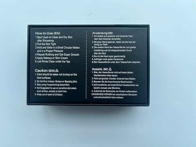 Crystal Hair EraserNatural Crystal Hair RemoverReusable Painless Nano Glass Hair Removal Device Without ShaverGentle Crystal Epilator and Exfoliator for Soft Silky Skin(Violet)