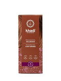 khadi LIGHT BROWN Natural Hair Color - Hair dye for light warm fawn brown with lively reddish reflections - 100% herbal &amp natural - 3.5 oz