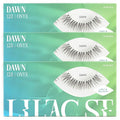 Lilac St - Dawn Natural Faux Eyelash Clusters (12mm 3 Pack) - No Makeup Look - DIY Lash Extension Wisps - Lightweight &amp Lifelike - Lasts 10 Days - Cruelty Free Vegan Women Founded - 30 Lashes