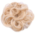 Hair Accessories 1 Pack Synthetic Donut Bun Messy Bun Hair Slices Curly Wavy Headbands Women Bun Wig Synthetic Wig Hair Extensions Hair Pieces For Women(22H613)