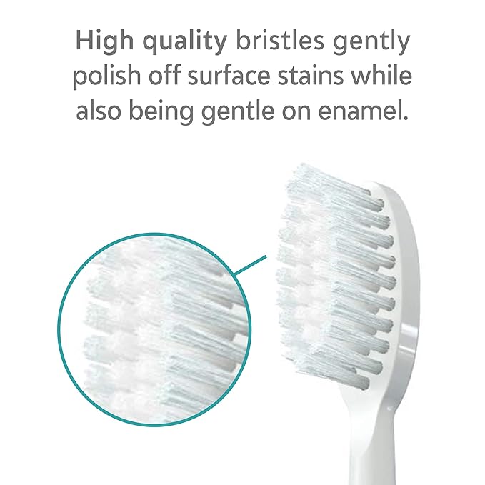 TAO Clean Sonic Electric Toothbrush Replacement Heads (3-Pack) ? Replacement Heads for the TAO Clean Electric Toothbrush and Docking Station White