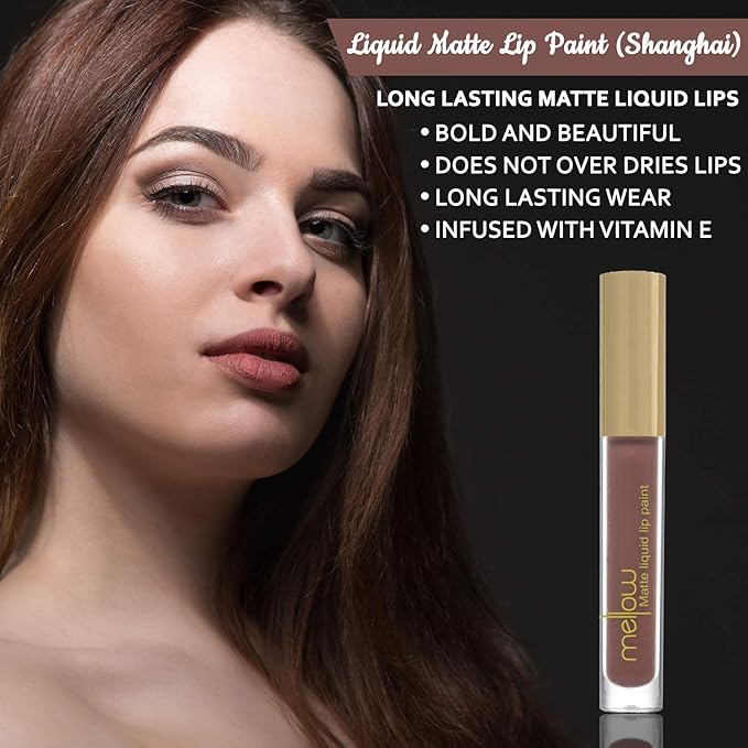 Mellow Cosmetics - Liquid Lip Paint - Shanghai