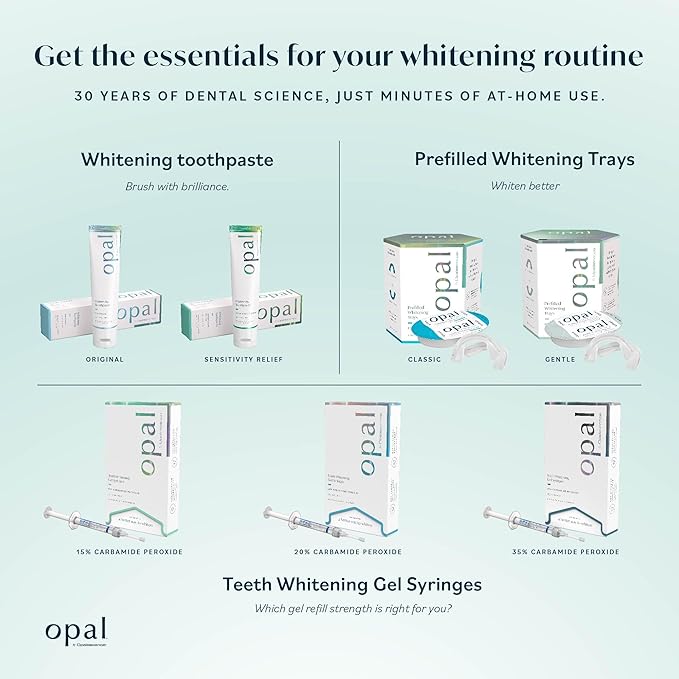 Opalescence Opal Teeth Whitening Toothpaste (Pack of 12) - Cool Mint Original Formula - Oral Care Gluten-Free - 4.7 Ounce Made by Ultradent -TP-5760-12