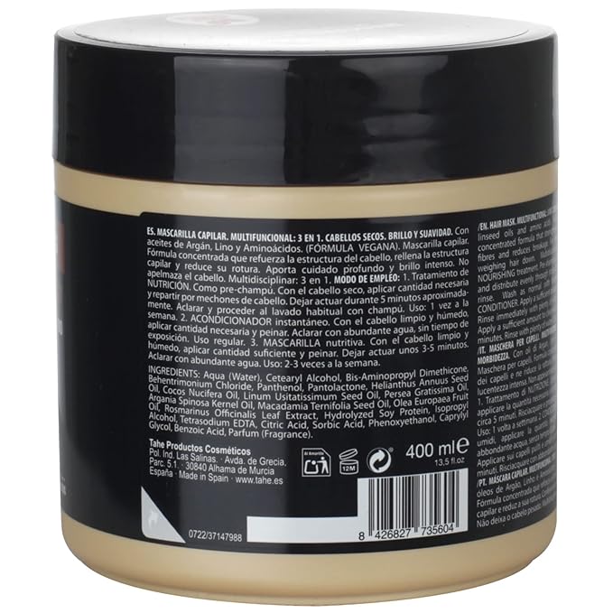 Tahe Gold Protein Hair Mask For Dry Hair 400ml