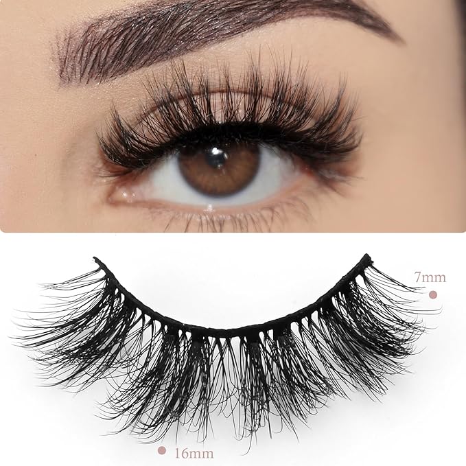 Wholesale Lashes 3D Faux Mink Eyelash Bulk 18mm Handmade Reusable Eye Lash Dramatic Fluffy False Lash with Glitter Portable Packing (Flufy 30 pairs - T3)