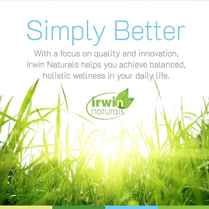 Irwin Naturals Sunny Mood with 5-HTP - 80 Liquid Soft-Gels - Supports Emotional Well-Being &amp Relaxation - 40 Servings