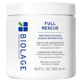 Biolage Full Rescue Restorative Hair Mask - Deeply Conditions &amp Creates Denser Appearance Softens &amp Strengthens Thin and Thinning Hair Rosemary Oil &amp Niacinamide Vegan &amp Cruelty-Fre