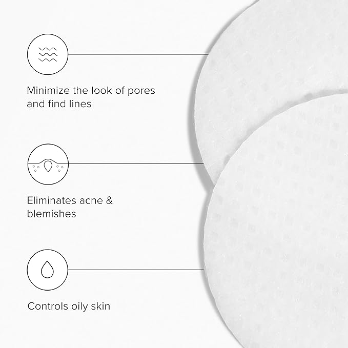 DRMTLGY Tingl Exfoliating Face &amp Body Pads ? Glycolic Lactic &amp Salicylic Acid for Acne Pores Blackheads &amp Wrinkles ? AHA BHA Toner Pads for Oily Skin Anti-Aging FSA/HSA Eligible ? 60