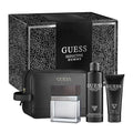 Guess Seductive Homme 3.4oz EDT Spray 6.0oz Deodorant Body Spray 3.4oz Shower Gel Pouch Men 4 Pc Gift Set