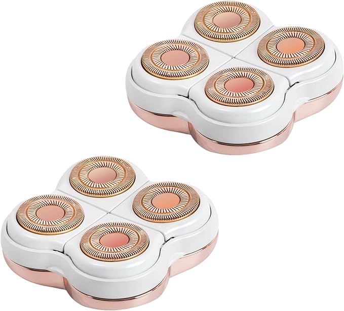 Women Legs Replacement Heads for Flawless Legs Shaver 2 Pack