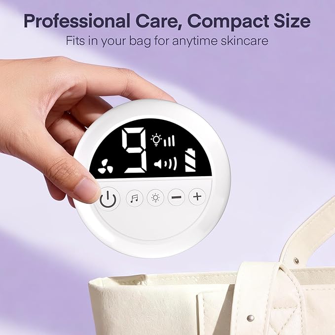 Diamond Micro-dermabrasion Machine 2 in 1 Dermabrasion Facial Machine for Exfoliation &amp Blackhead Removal Home Use Facial Skin Care Device