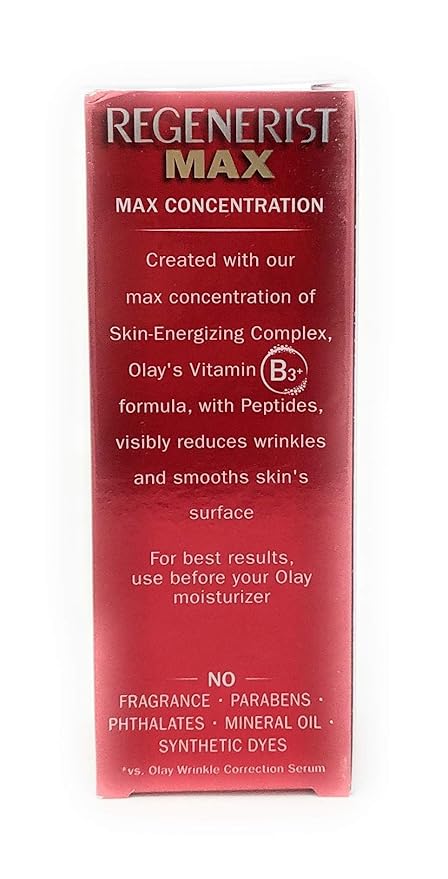 Olay Niacinamide Serum MAX Wrinkle Reducing Fragrance ? Free 1.3oz. (40 mL)
