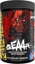 Mutant GEAAR - 9.4g of EAA Powder + Arginine 7g BCAAs 4g Leucine Electrolytes Coconut Water Delicious Taste - 30 Servings - Rocket Pop