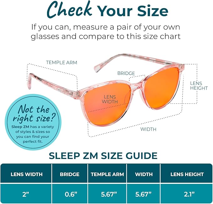 100% Blue Light Blocking Glasses - Women + Men - Better Sleep - Anti Eye Strain Protection - Computer Screens Gaming