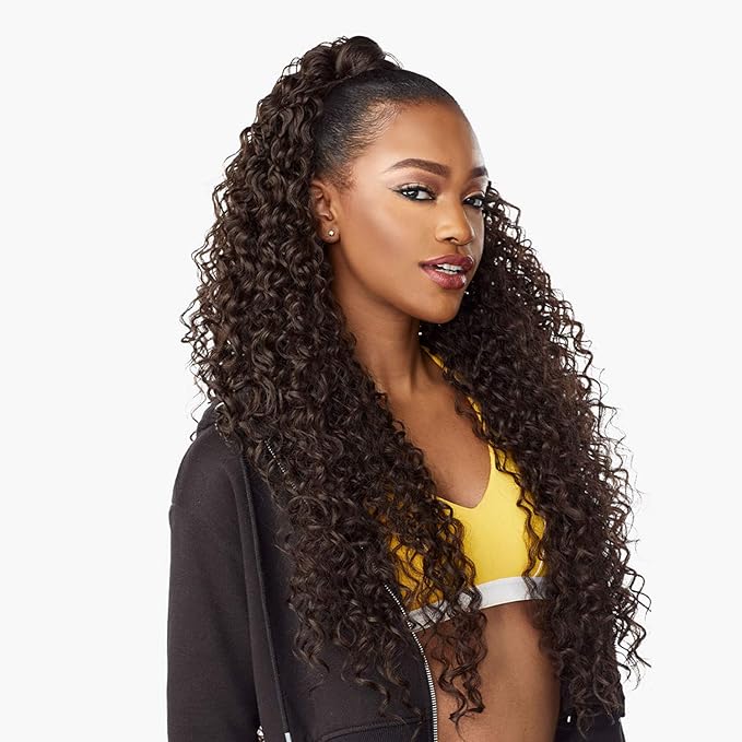 Sensationnel Instant Updown Halfwig Pony - Iud 10 4 Style in 1 Half Wig And Pony Drawstring (T1B/4)