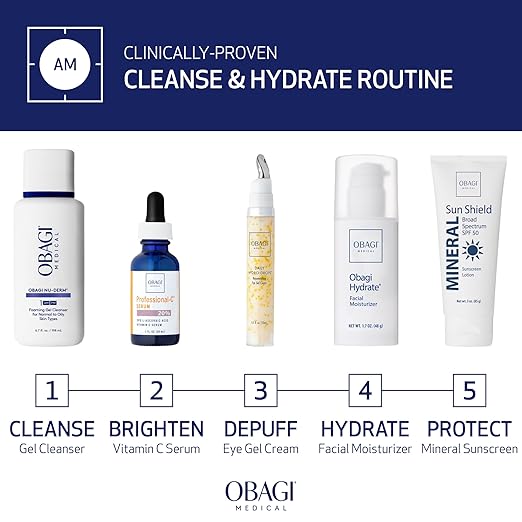 Obagi Hydrate Facial Moisturizer ? Non-Comedogenic Intensely Hydrating All Day Moisturizer that Combats Dryness with Tara Seed Extract Shea Butter &amp Avocado Oil