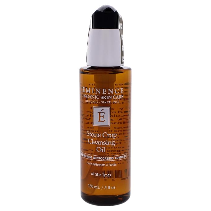 Eminence Organic Skincare Stone Crop Cleansing Oil Multi Unscented 5 Fl Oz