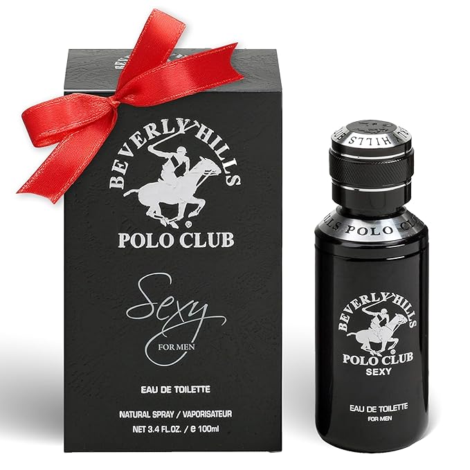 Beverly Hills Polo Club SEXY - Oriental Woody Cologne for Men - Timeless Fresh &amp Masculine Fragrance Scent - Eau De Toilette Spray 3.40fl.oz / 100ml
