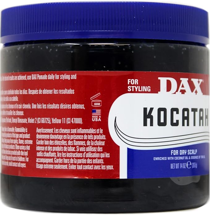 Dax Kocatah Dry Scalp Relief 14 oz ( Pack of 3)