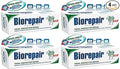 Biorepair: Total Protective Repair Toothpaste with microRepair New Formula - 2.5 Fluid Ounce (75ml) Tubes (Pack of 4) [ Italian Import ]
