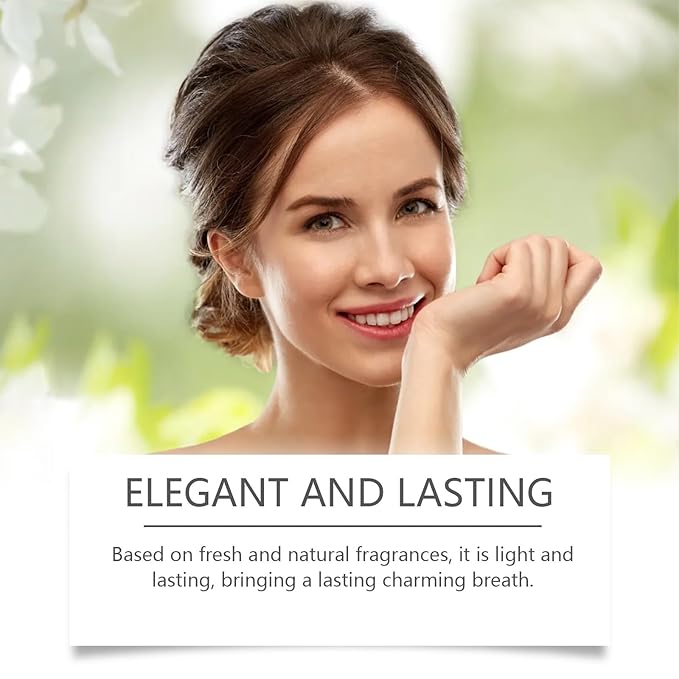 Charming Orange Blossom Rollerball Perfume - Fresh Light Scent For Daily &amp Casual Wear Unisex Fruity Fragrance With Long-lasting Appeal(2PCS)
