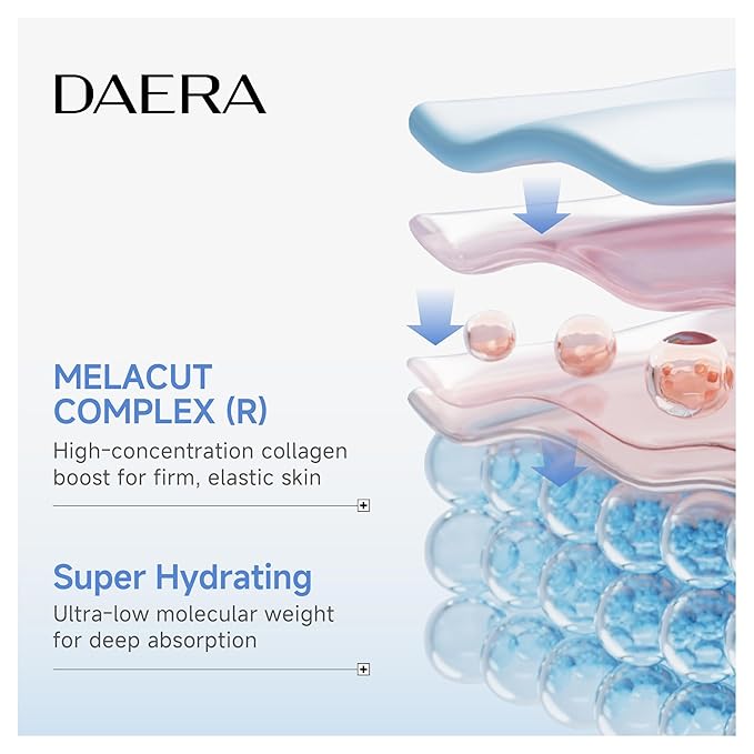 DAERA Korean Brightening &amp Firming Face Mask 5 Sheets - Hydrating Cream Mask with Botanicals for Dark Spots &amp Anti-Aging