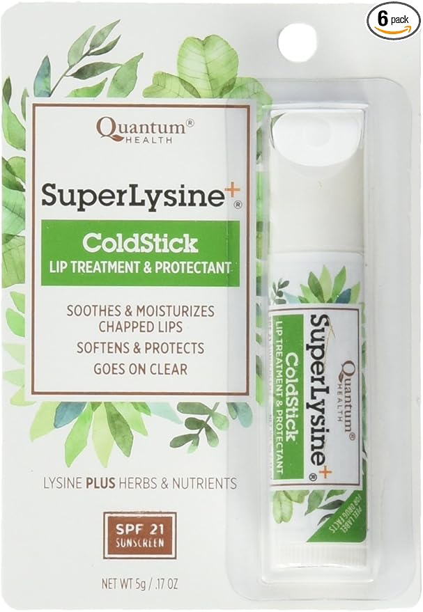 Quantum Research ColdstickSuper Lysine 0.17 Ounce (Pack of 6)