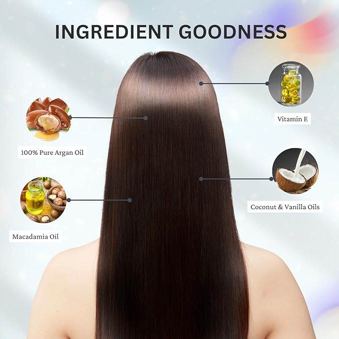 Kachita Spell MirrorPRO Hair Mask for Dry Damaged Hair with Argan &amp Coconut Oil Keratin Professional Hair Repair Treatment Gloss &amp Shine Frizz-Free Hair 32 Fl Oz