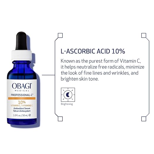 Obagi Professional-C Vitamin C Serum ? Helps Brighten Skin Tone and Minimize the Appearance of Fine Lines &amp Wrinkles ? Safe for Sensitive Skin