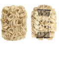 EARSHOT Hair Buns Hair Piece Synthetic Messy Bun Wig Hair Pieces Wavy Curly Bun Ponytail Hair Extensions Bun Hair Comb Women Bun Wig Hair Accessories For Girls (Color : 18H613)