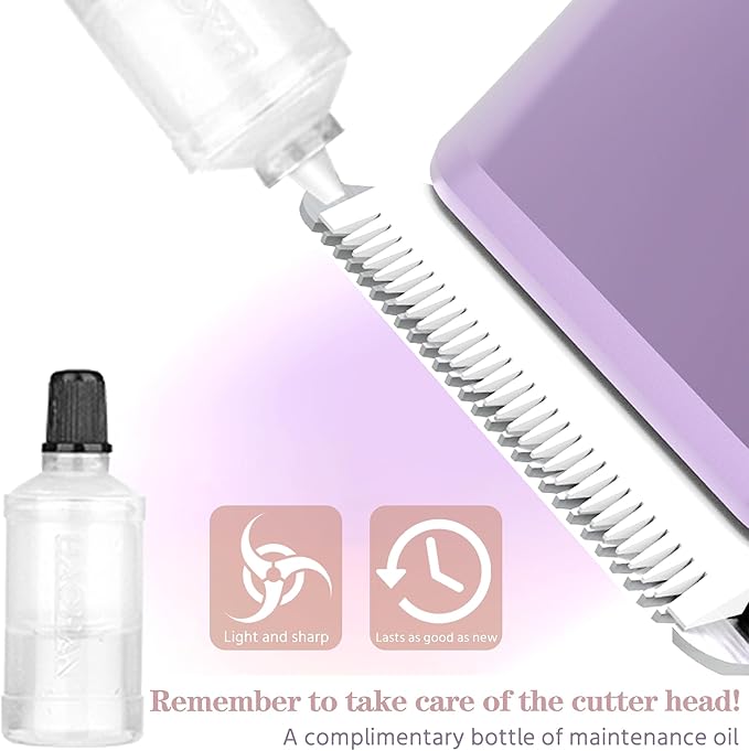 WNJ 2 in 1 Women Electric Shaver - Dual Head Bikini Trimmer - IPX7 Waterproof - Wet &amp Dry Use - Body Hair Trimmer and Facial Hair Remover for Bikini Underarm Leg Private Area Arm Body Face