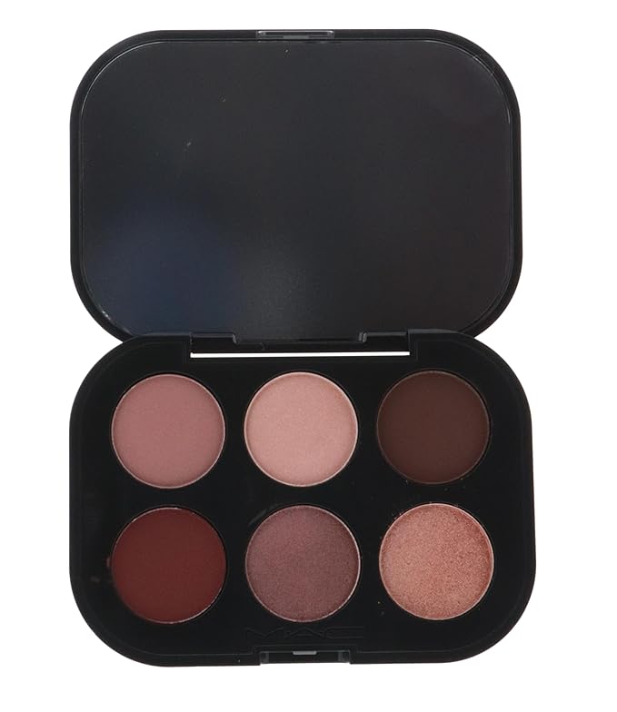 M.A.C. MAC Special Edition Connect In Color Eye Shadow Palette x 6 - EMBEDDED IN BURGUNDY - .22 oz / 6.25 g