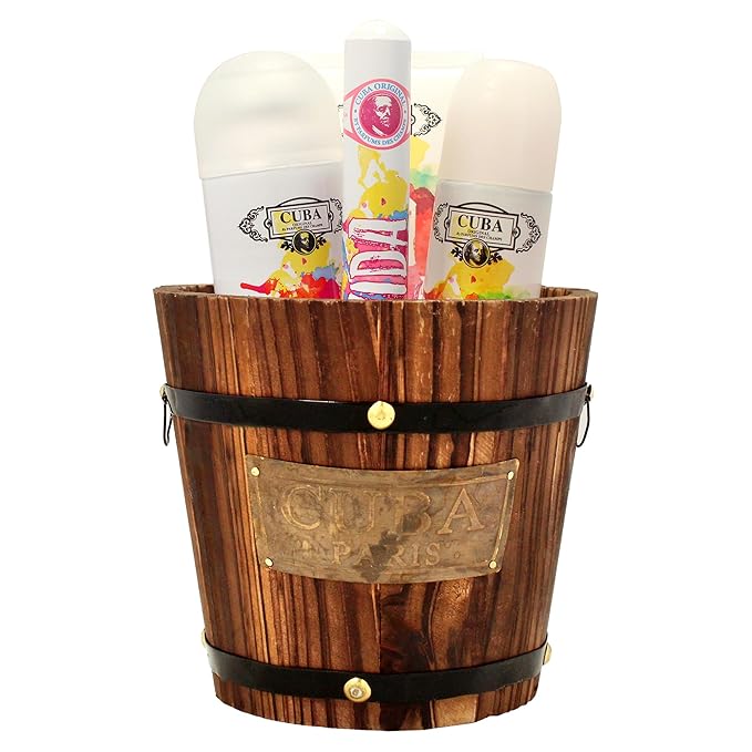 Cuba La Vida for Women - 4 Pc Gift Set 3.3oz EDP Spray 1.17oz EDP Spray 6.6oz Body Spray 6.6oz Body Lotion