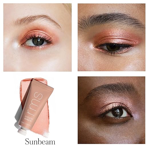 RMS Beauty Eyelights Cream Eyeshadow Long-Wear Hydrating Creamy Eyeshadow for Luminous Buildable Natural Color Smudge-Resistant Blendable Formula in Multiple Shades 0.23 oz
