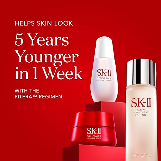 SK-II SKINPOWER Face Moisturizer - Wrinkle Face Cream to Target Fine Lines Improve Firmness &amp Reduce Early Signs of Aging - Plumps &amp Hydrates Skin for a Youthful Glow (2.7 oz)