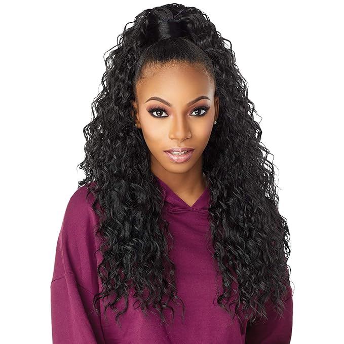 Sensationnel Instant Updown Halfwig Pony - Iud 2 4 Style in 1 Half Wig And Pony Drawstring (T2/27)