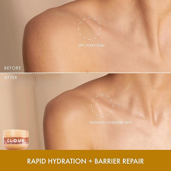 54 Thrones Barrier Repair Cloud Cream Ultimate Hydrating Skin Care Hydrating Peptide Moisturizer Skin Repair Cream draft Repair Ghanaian Coconut + Moroccan Almond