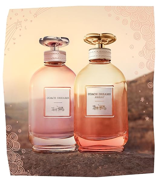 Coach Dreams Sunset Eau de Parfum - Women's Fragrance - Floral Gourmand - With notes of Pear Jasmine &amp Tonka Bean