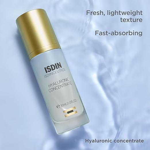 Isdinceutics Hyaluronic Concentrate Lightweight Face Serum with Hyaluronic Acid 1.0 FL OZ