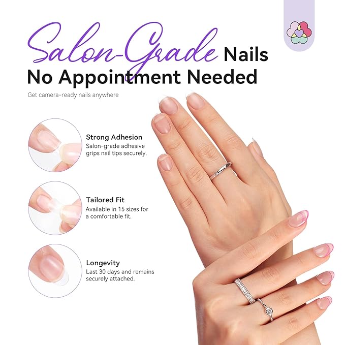 SAVILAND Advanced Gel Nail Kit Almond: 15 Sizes Extra Short Almond Nail Tips with Nail Drill &amp U V Lamp 500 Pcs Salon Grade Full Matte Nail Tips 30-Day Long Lasting Home DIY Beginner