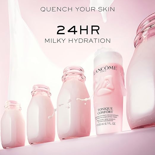 Lanc?me Tonique Confort Hyaluronic Acid Toner - Hydrating &amp Purifying Toner for Radiant &amp Smooth Skin Texture - Lightweight Milky Toner - Suitable for all skin types