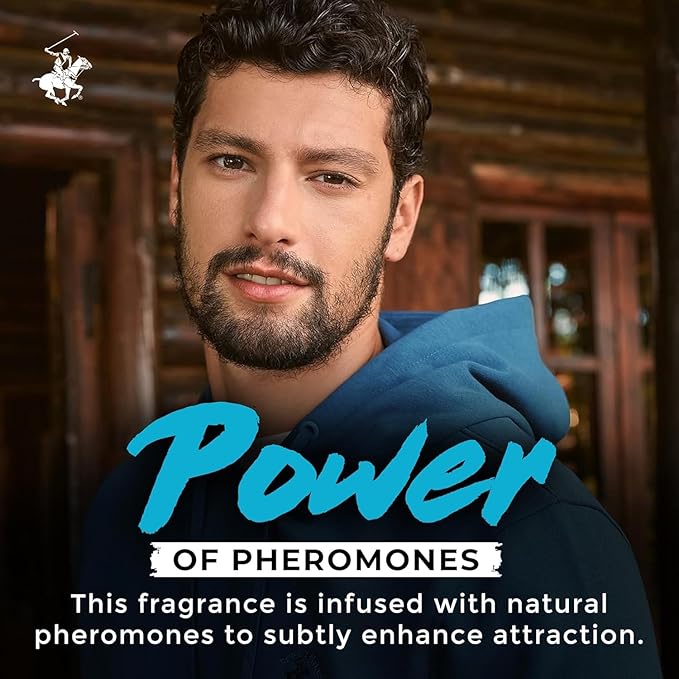 Beverly Hills Polo Club Sexy+ Pheromones Men's EDP Gift Set | 3x 1oz/30ml Slider Collection (PLAYER ALPHA BOSS) | Long-Lasting Travel Cologne for Him | Boost Confidence &amp Attraction