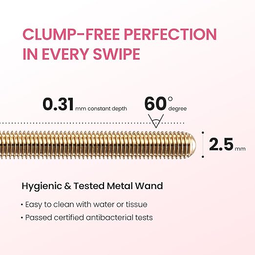 NEOGEN DERMALOGY Innovative Sensational Hygienic Washable Extra Slim &amp Volume Metal Mascara