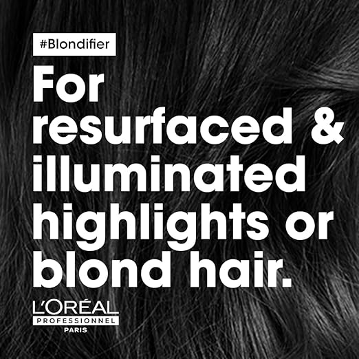 L'Or?al Professionnel Paris Blondifier Mask - Nourishing &amp Smoothing Treatment For Blonde or Bleached Hair Enhances Shine &amp Fights Brass For All Hair Types