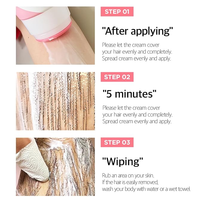 Touch-Up Painless Hair Removal Gel for Bikini Area - All Skin Types Treatment for Women &amp Men 150ml
