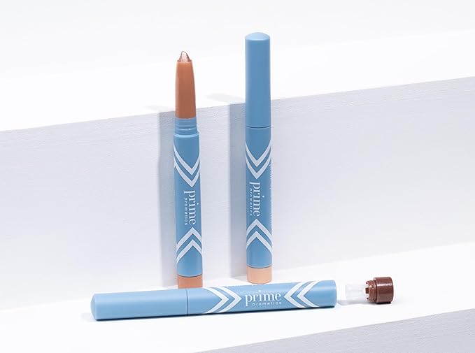 PRIME PROMETICS PrimeEyes Eye Brightener for Mature Women ? Creamy Eye Shadow Sticks ? Easy Application Quick Eye Lift Effect ? Hypoallergenic Long Wear Water-Resistant (Afterglow)