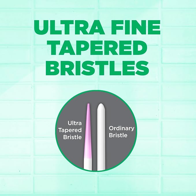 GUM Technique Deep Clean Sensitive Toothbrush Compact Head &amp Ultra Soft Tapered Bristles for Adults with Sensitive 1ct (12pk)