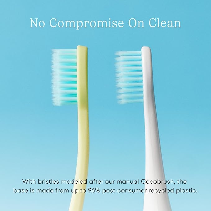 Cocolab Electric Brush Refills Ultra-Sensitive &amp Soft 3-Pack Replacement for Sonicare Experience Superior Clean Electric Toothbrush Brush Heads